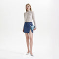 Denim Mini Skirt