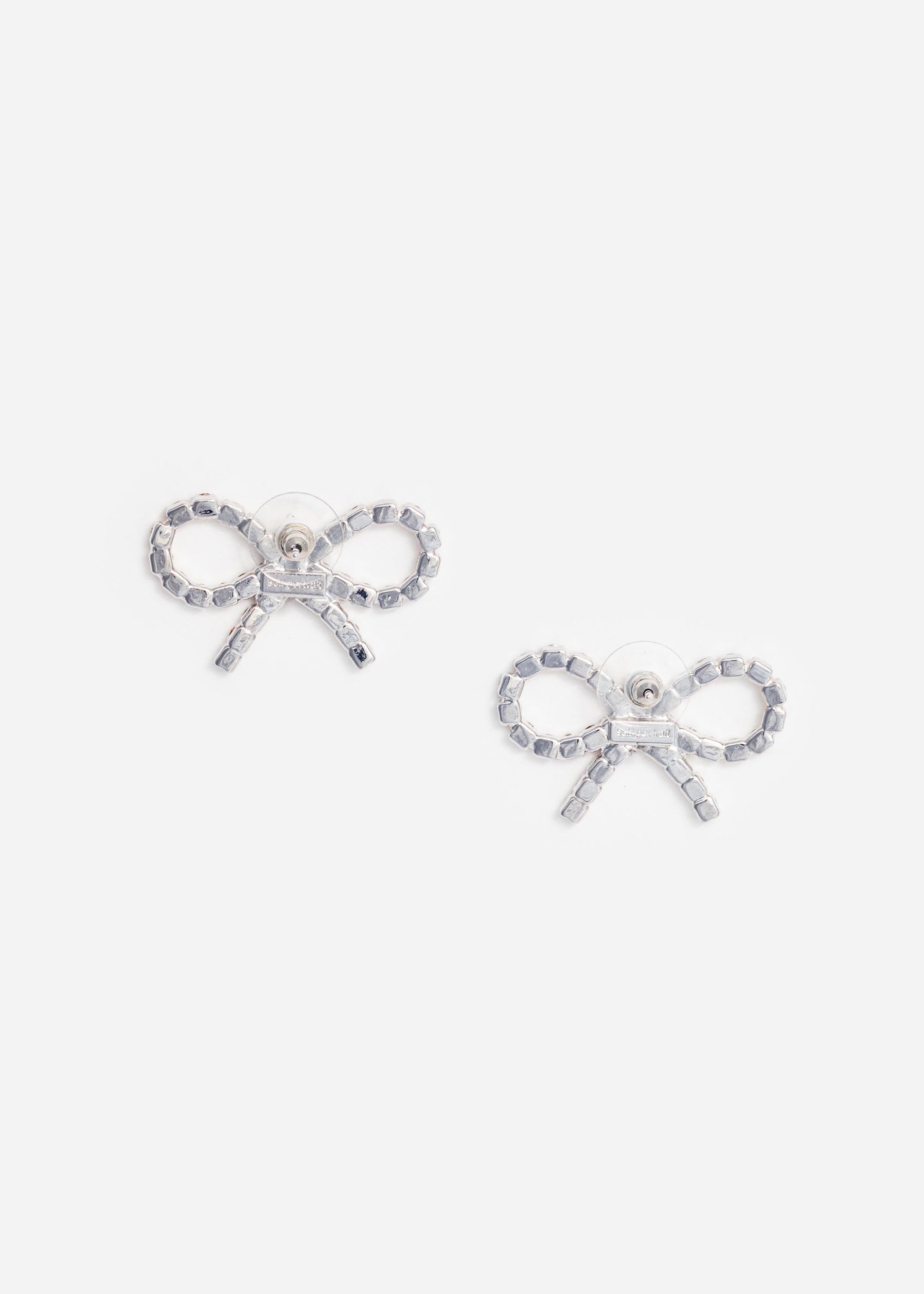 Mini Bow Crystal Earrings