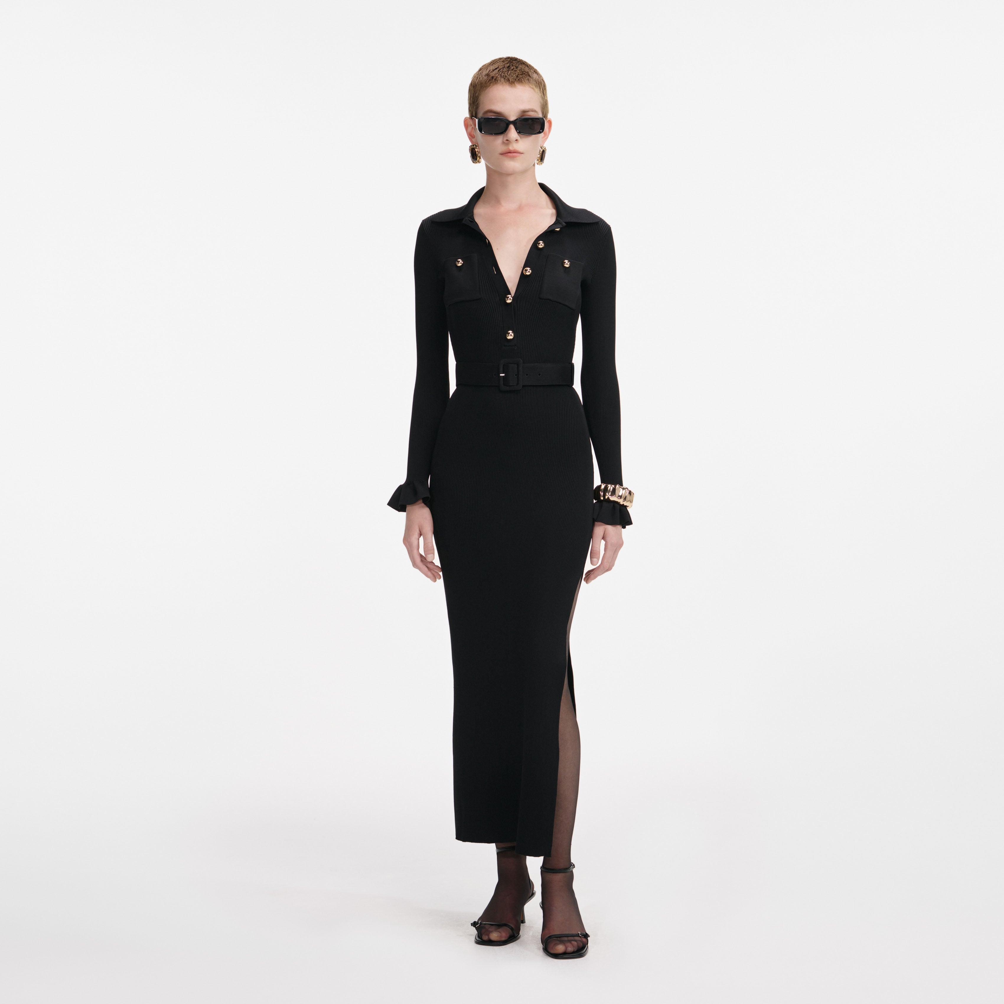 Self-Portrait - Black Dress L Self-Portrait - Black Dress L