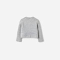 Grey Knit Cardigan