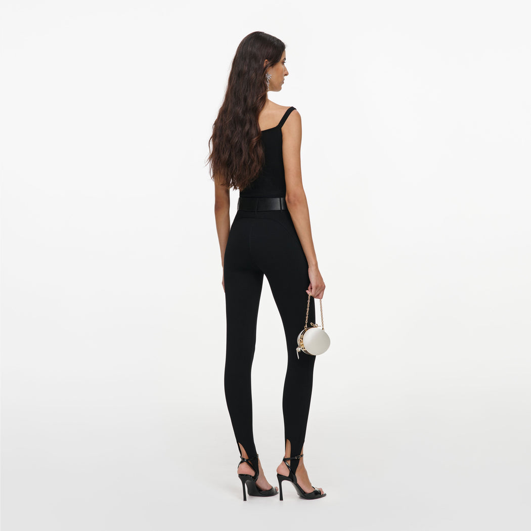 Black Knitted Vest