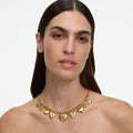 Gold Heart Charm Necklace