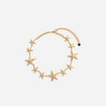 Mottled Gold Sea Star Necklace