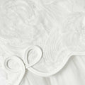 White Lace Bow Detail Dress
