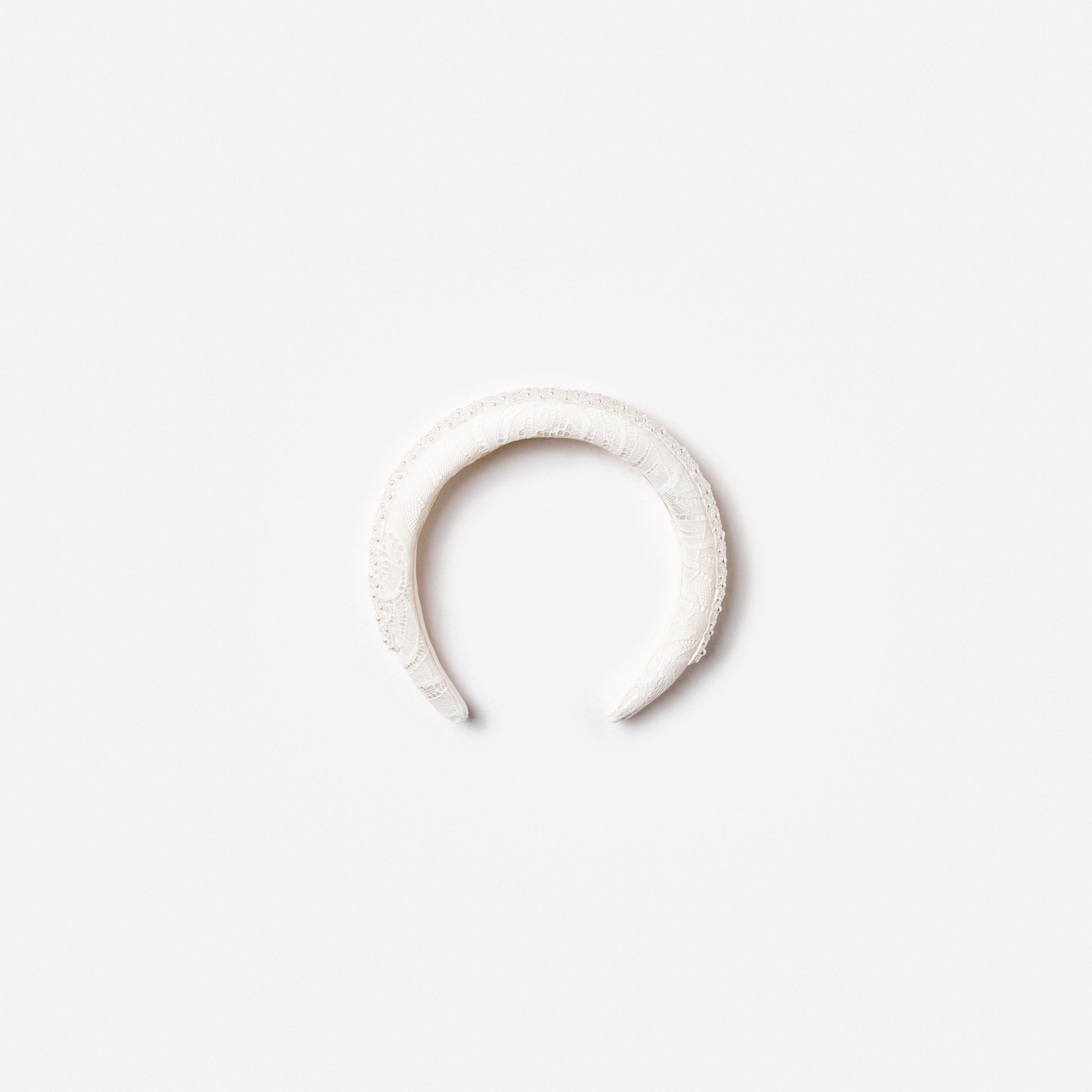 White Lace Headband