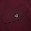 Plum Twill Tie Neck Playsuit