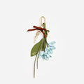 Blue Flower Bag Charm