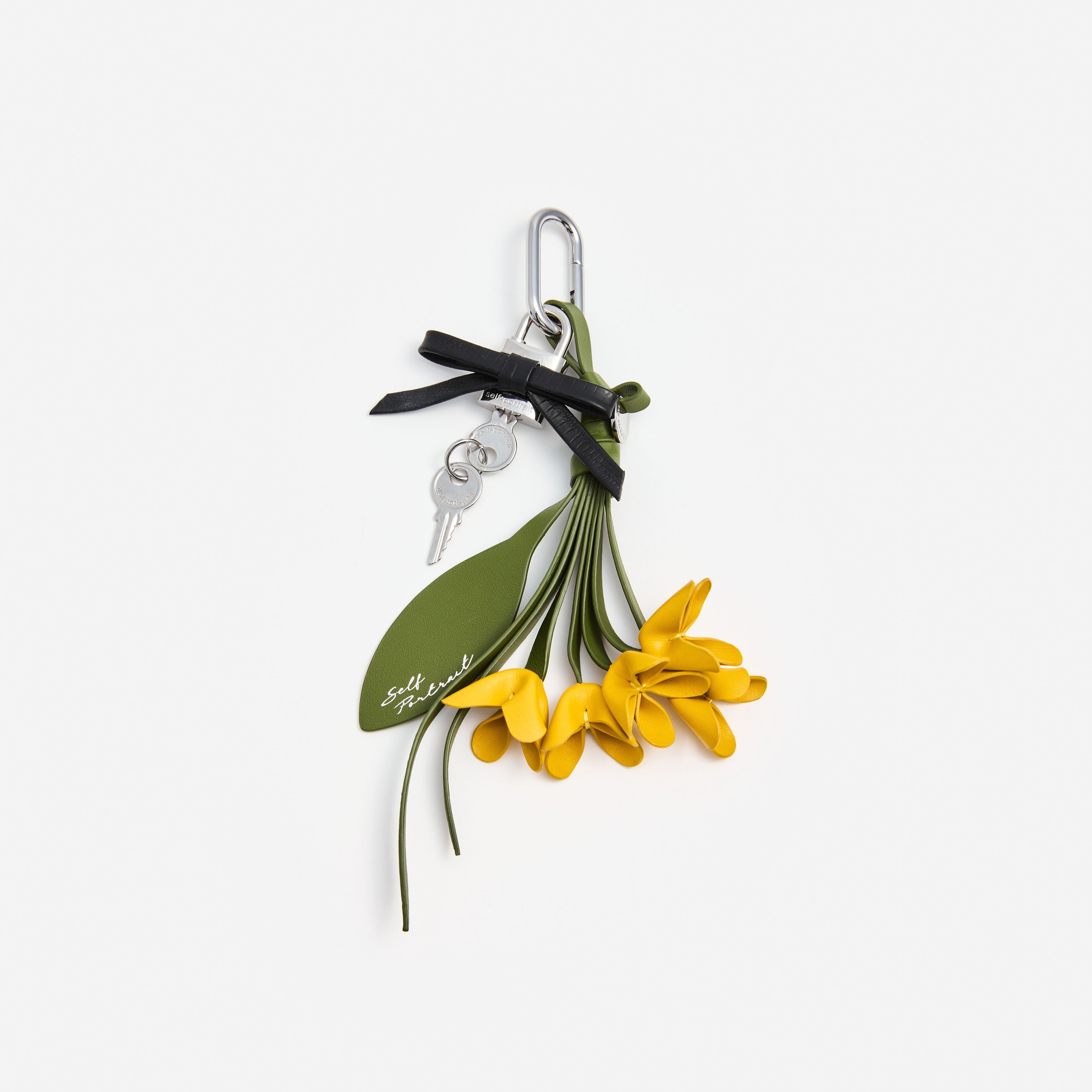 Yellow Flower Bag Charm