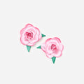 Rose Crepe Hairclips