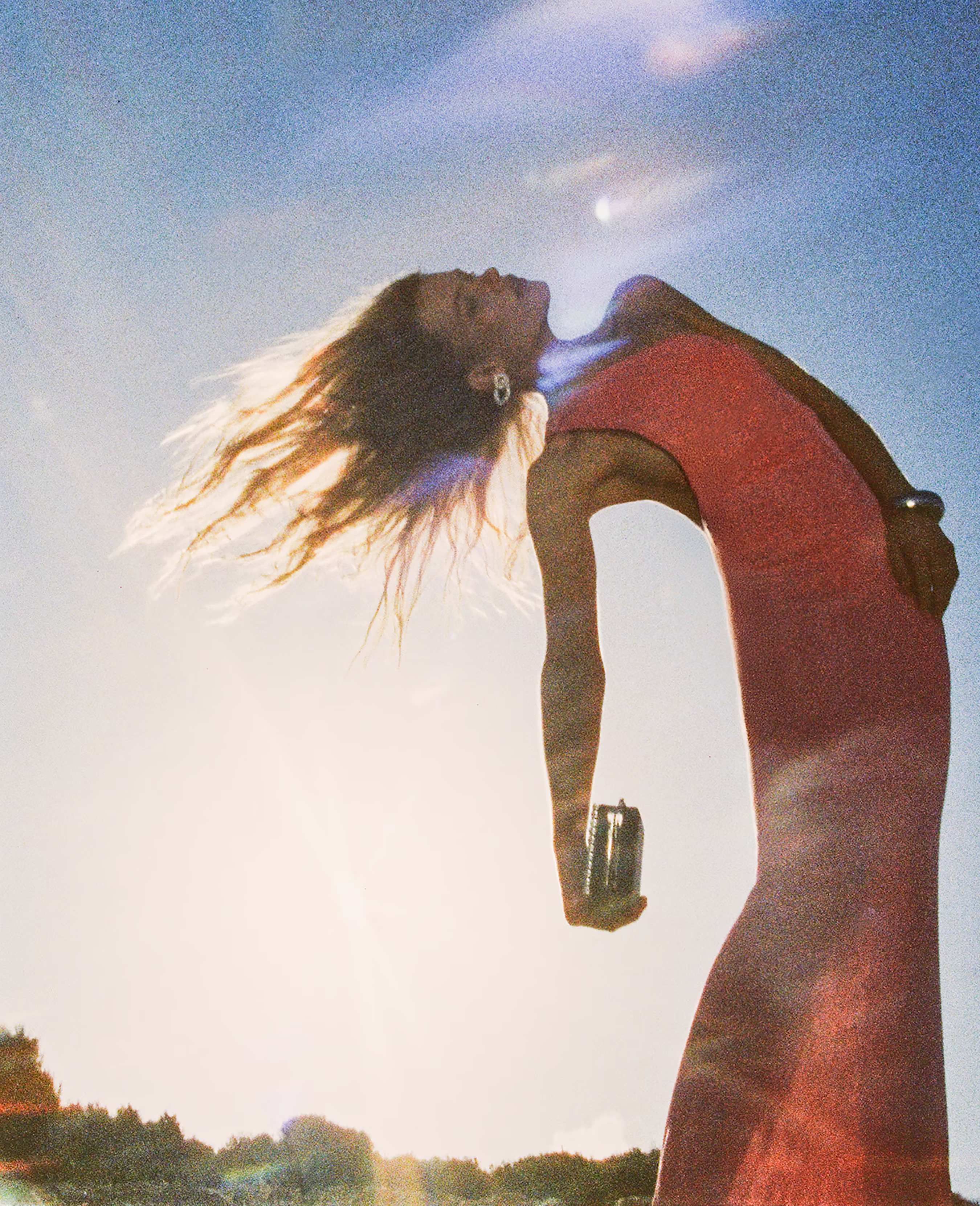 Pink Viscose Knit One Shoulder Maxi Dress