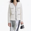 Cream Knit Cardigan
