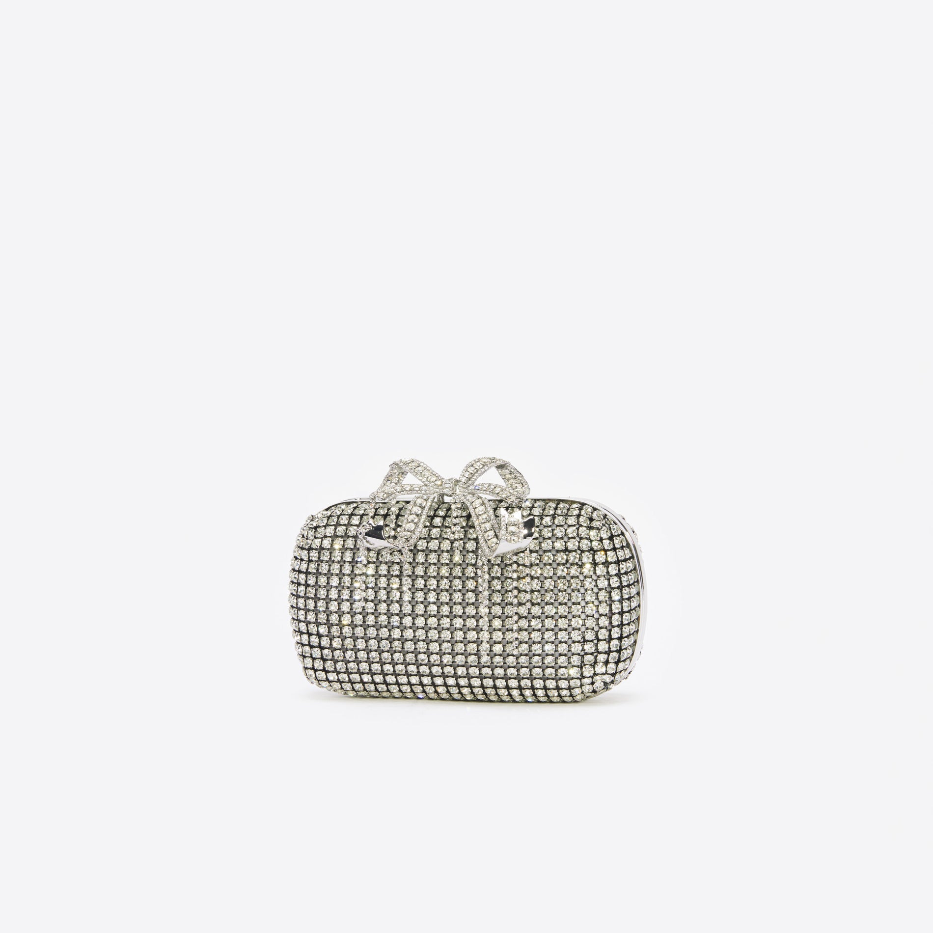 Silver Chainmail Clutch Bag