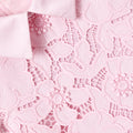 Pink Flower Lace Dress