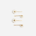 Pearl Flower Hairclips