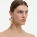 Multi Crystal Cluster Earrings