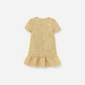Gold Boucle Dress