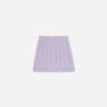 Purple Cable Knit Skirt