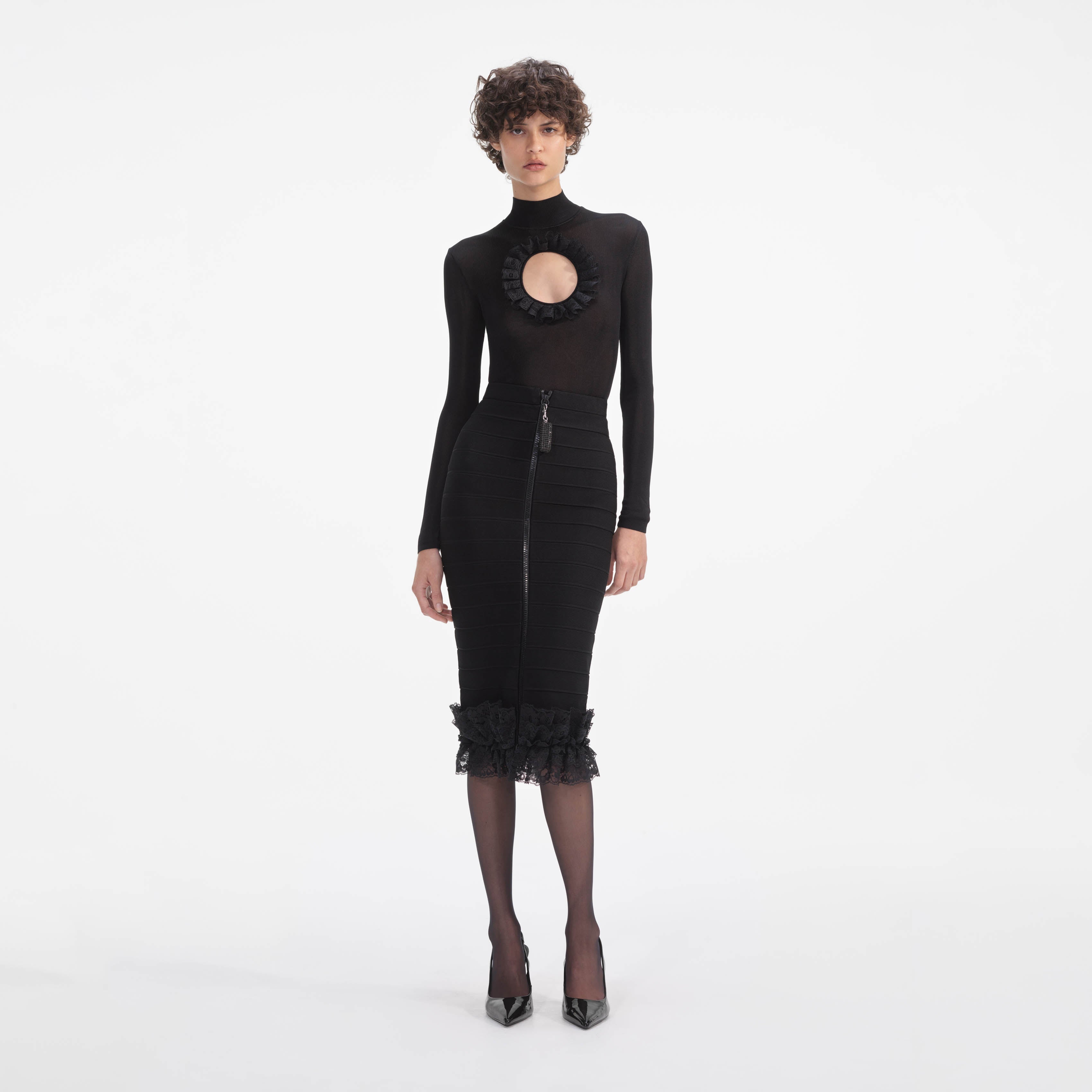 bodycon bodysuit dress Luxurious Gold Beaded Sheer Mesh Bodysuit Dress on Luulla