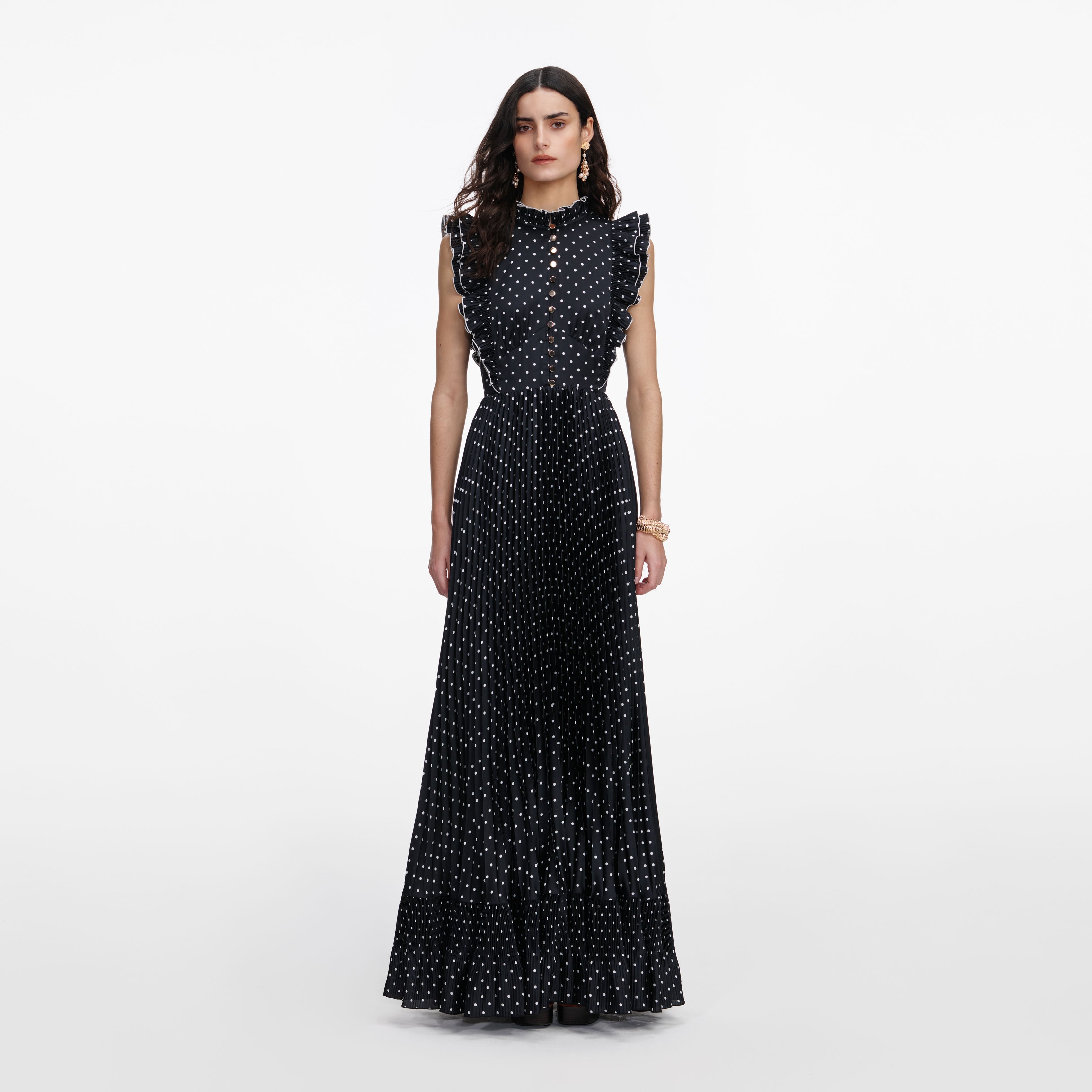 Self-Portrait Black Polyester Casual Dress - 10 Self-Portrait Black Polyester Casual Dress - 10