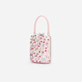 Pink Multi Crystal Mini Bow Bag