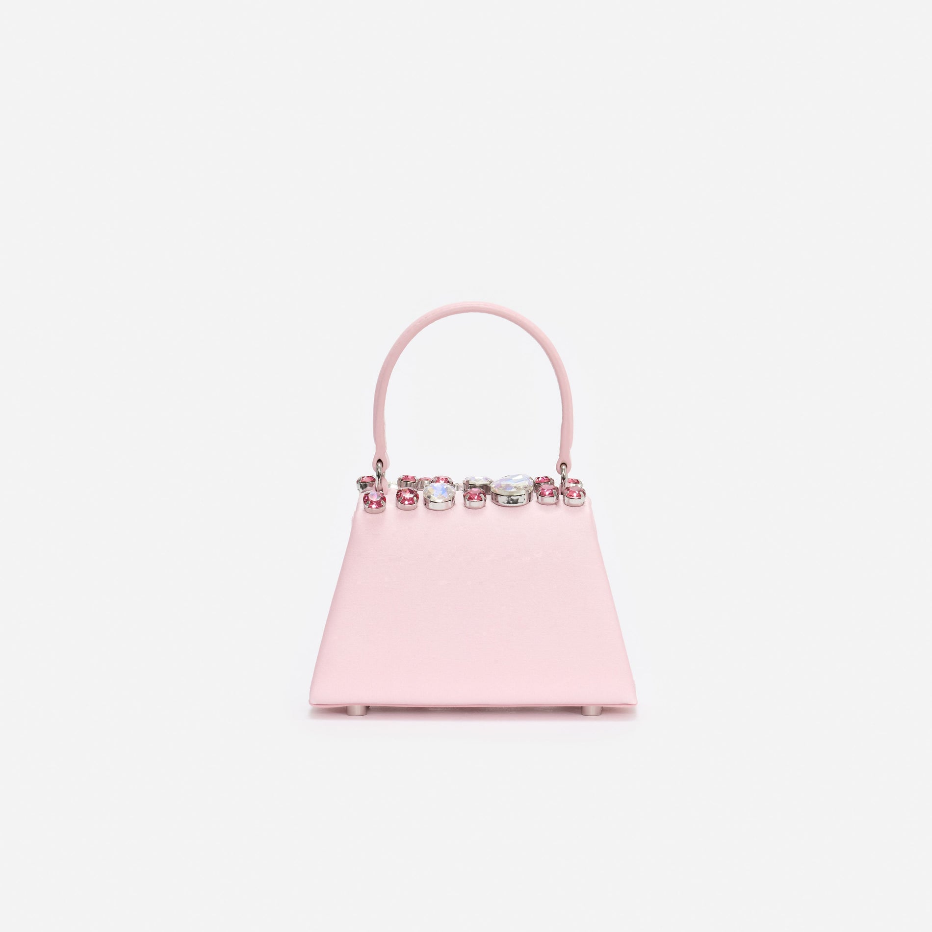 Pink Multi Crystal Mini Bag