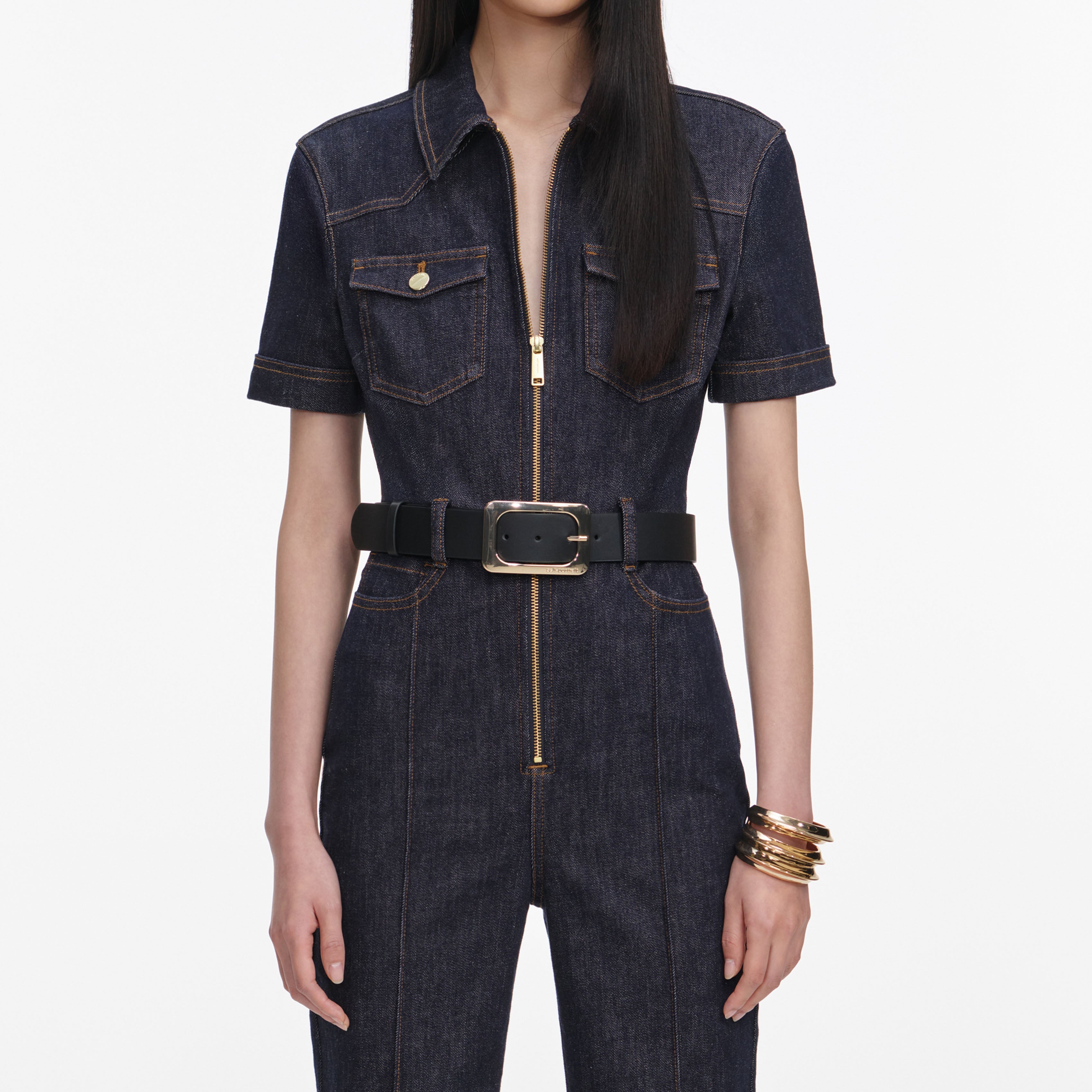 Indigo Denim Jumpsuit