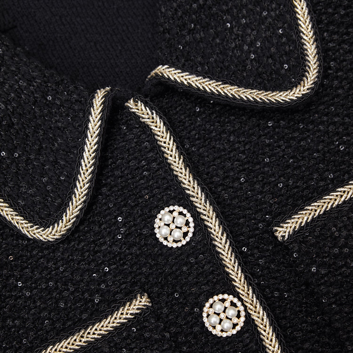 self portrait black sequin knit mini dress self-portrait - Black Sequin Knit Mini Dress