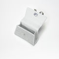 Silver Rhinestone Bow Micro Bag