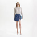 Denim Mini Skirt