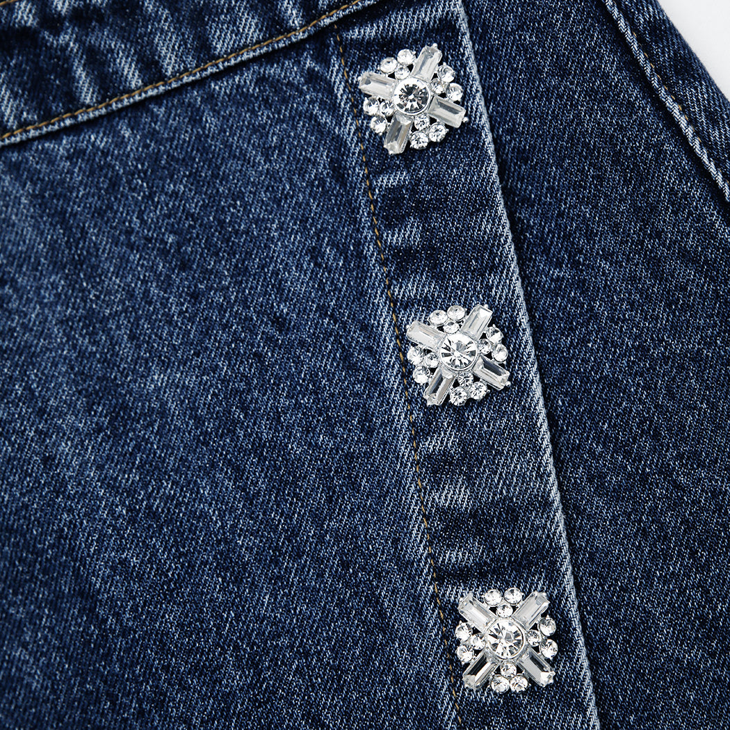 Denim Mini Skirt