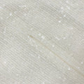 Cream Sequin Maxi Skirt