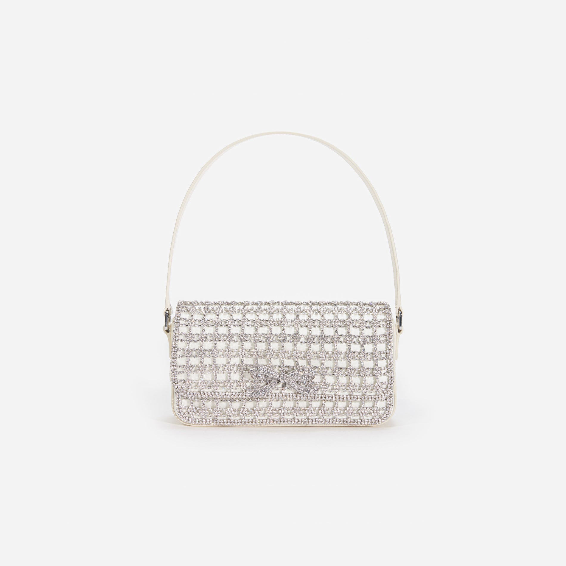 Champagne Crystal Baguette Bag