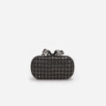 Black Crystal Clutch Bag