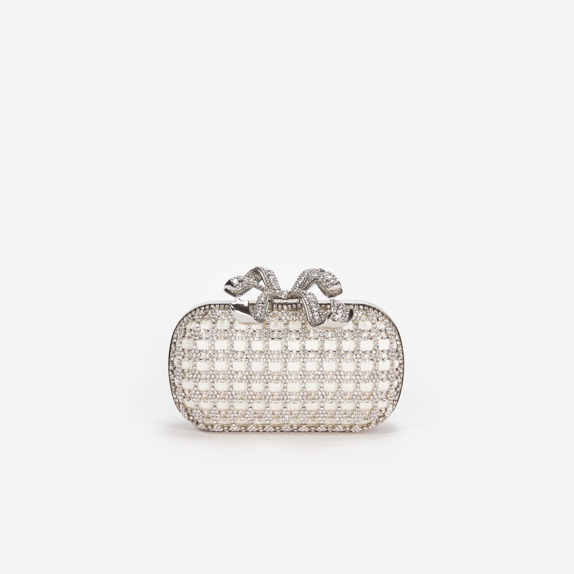 Champagne Crystal Clutch Bag