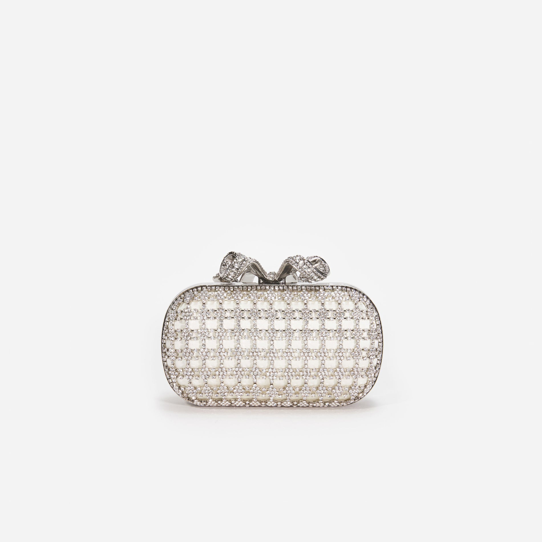 Champagne Crystal Clutch Bag