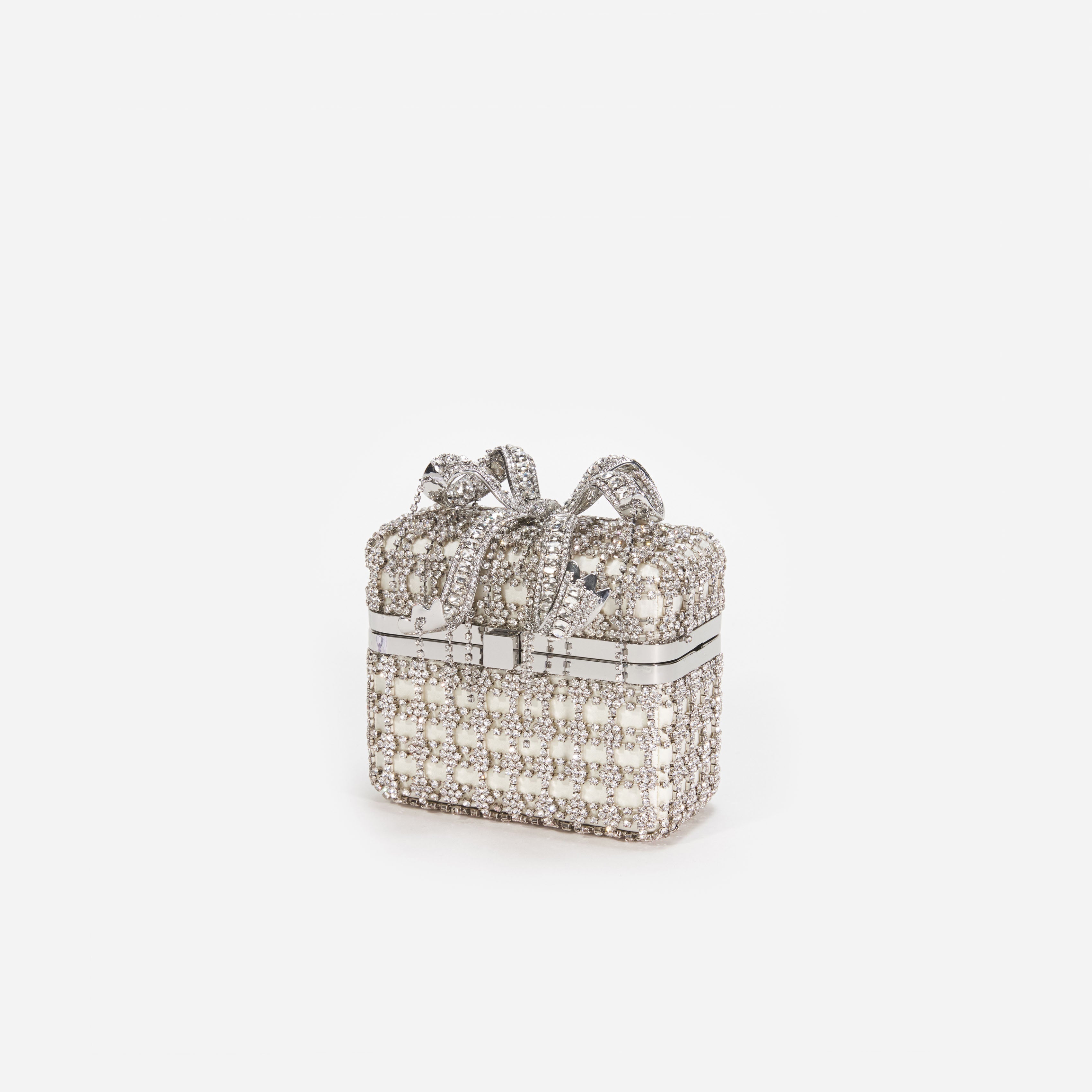 Champagne Crystal Vanity Case