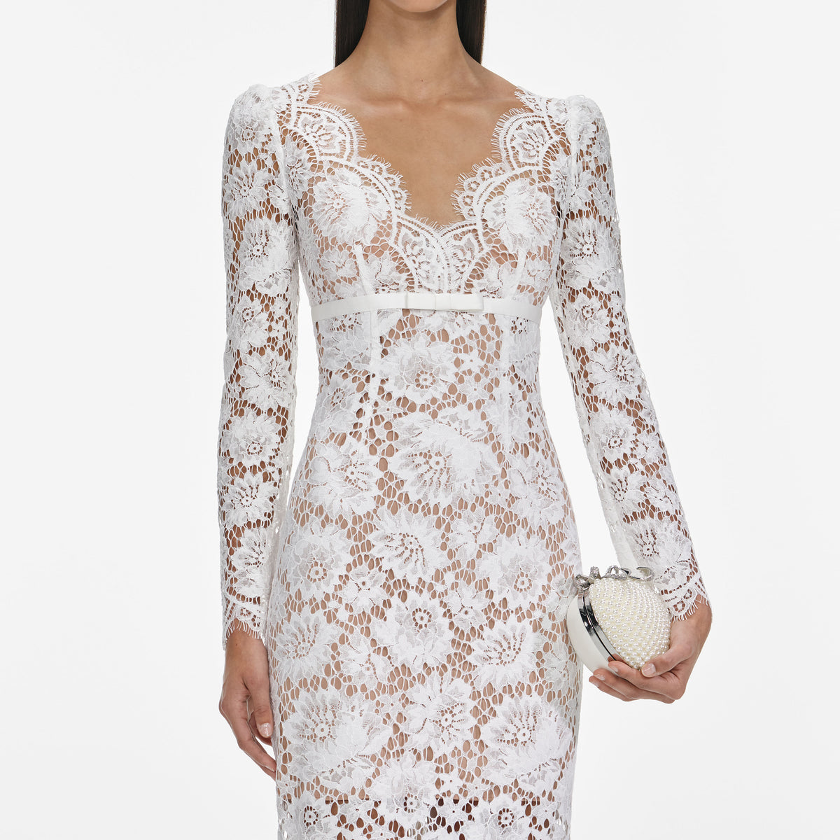 self portrait white circle floral lace mini dress self-portrait - White Floral Lace Mini Dress