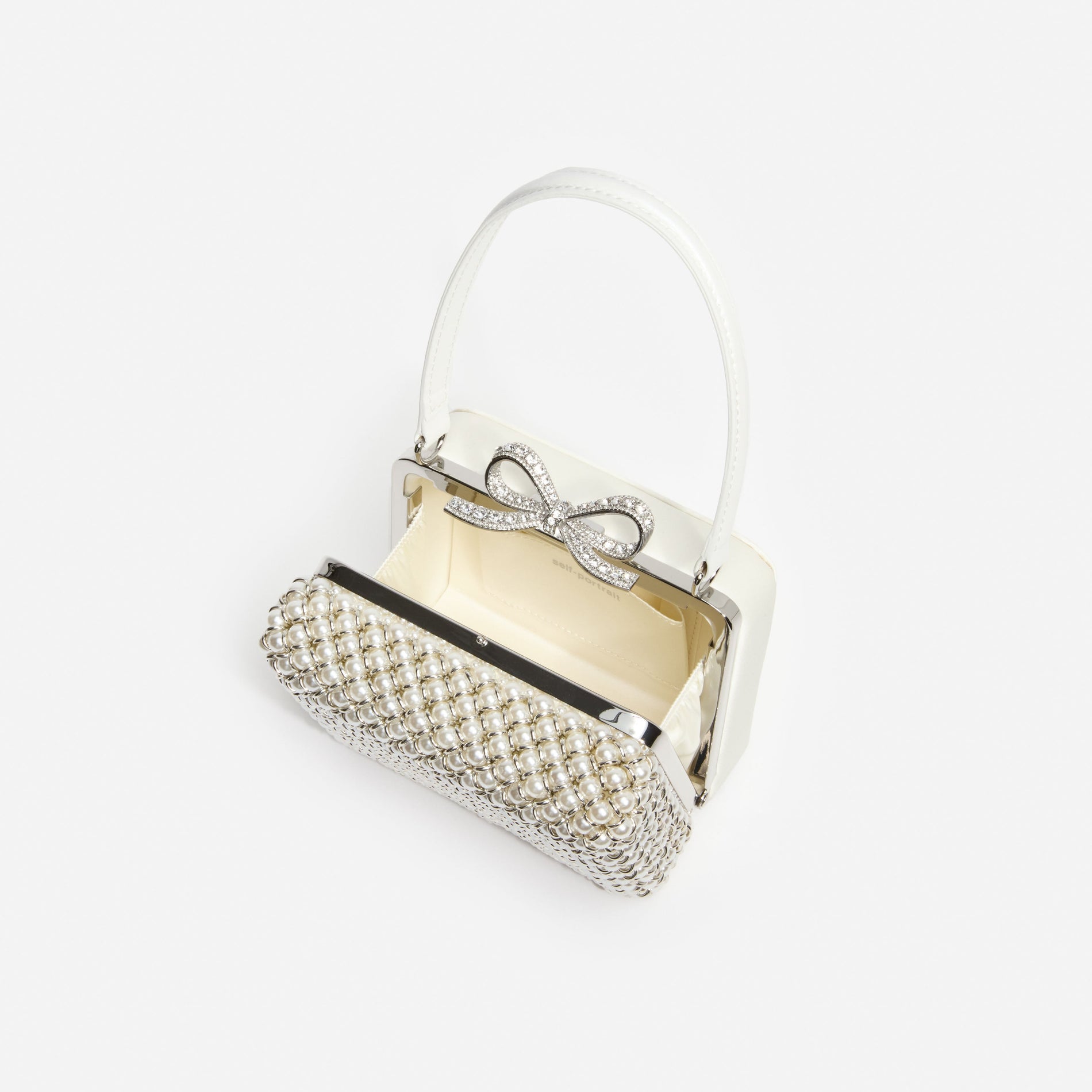 Pearl Embellished Micro Bag