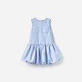 Blue Taffeta Dress