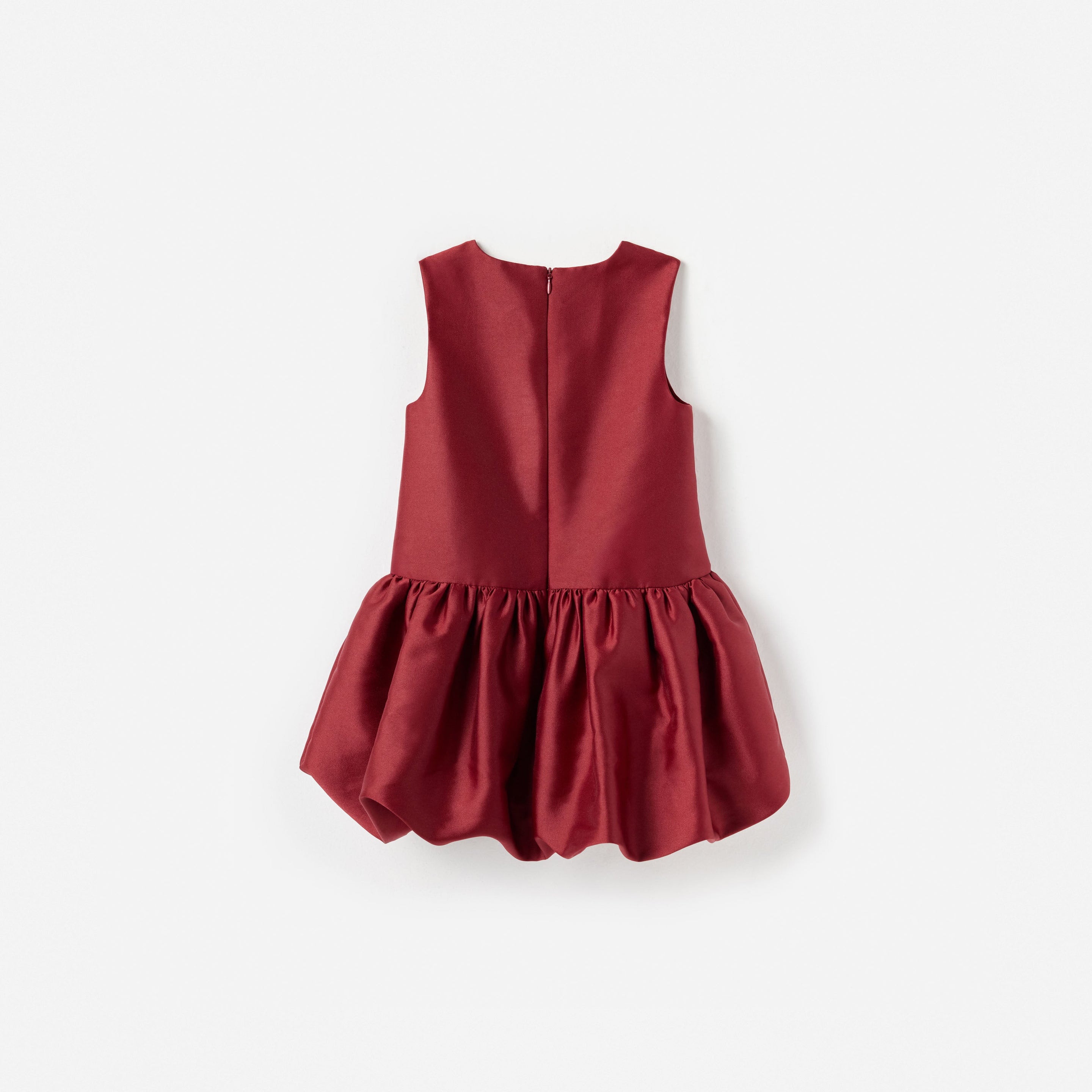 Burgundy Taffeta Dress – self-portrait-US