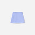 Blue Floral Knit Skirt