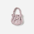 Pink Boucle Bag
