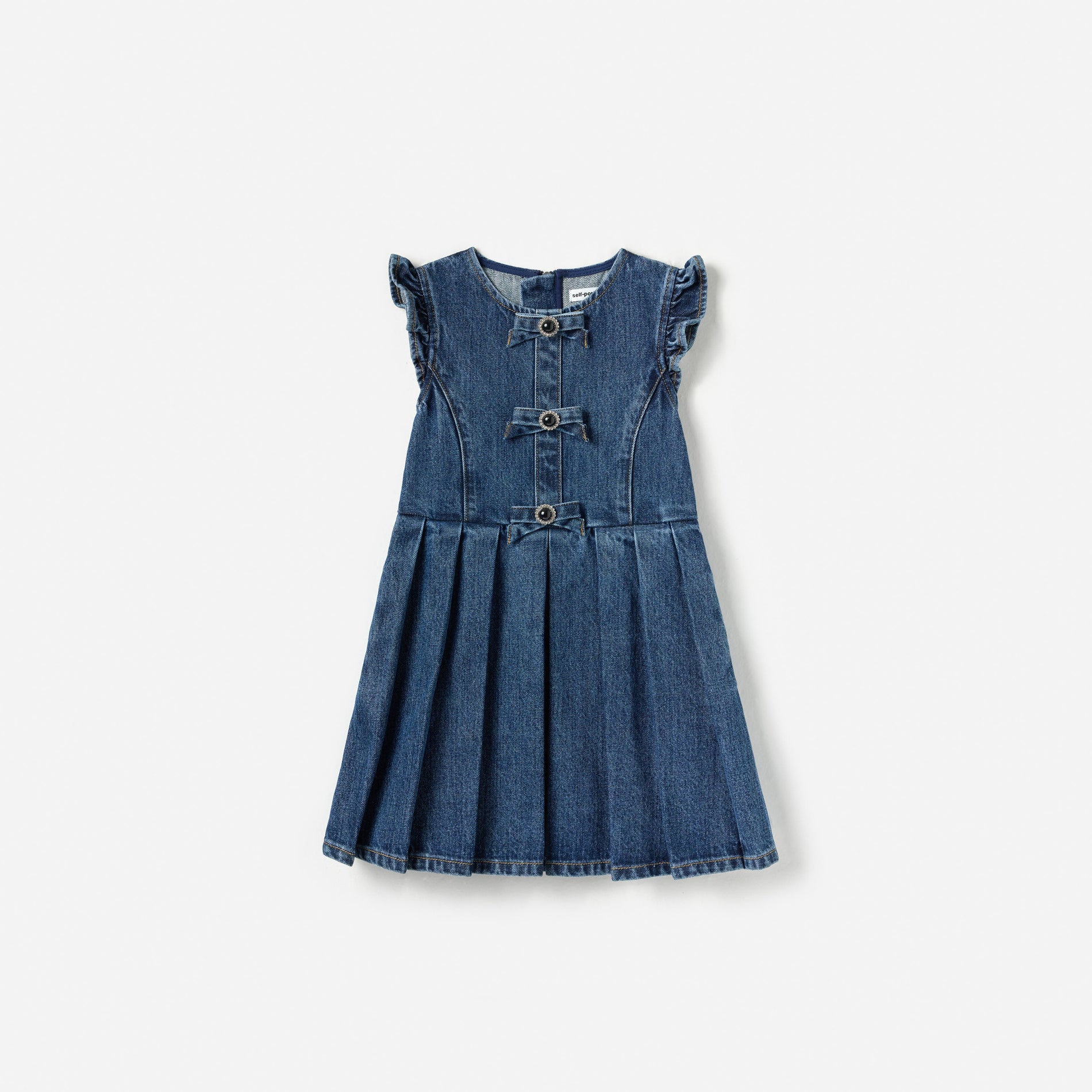 Blue Pointelle Knit Dress self-portrait-US Blue Pointelle Knit Dress self-portrait-US