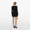 Black Tailored Blazer Mini Dress