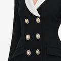 Black Tailored Blazer Mini Dress
