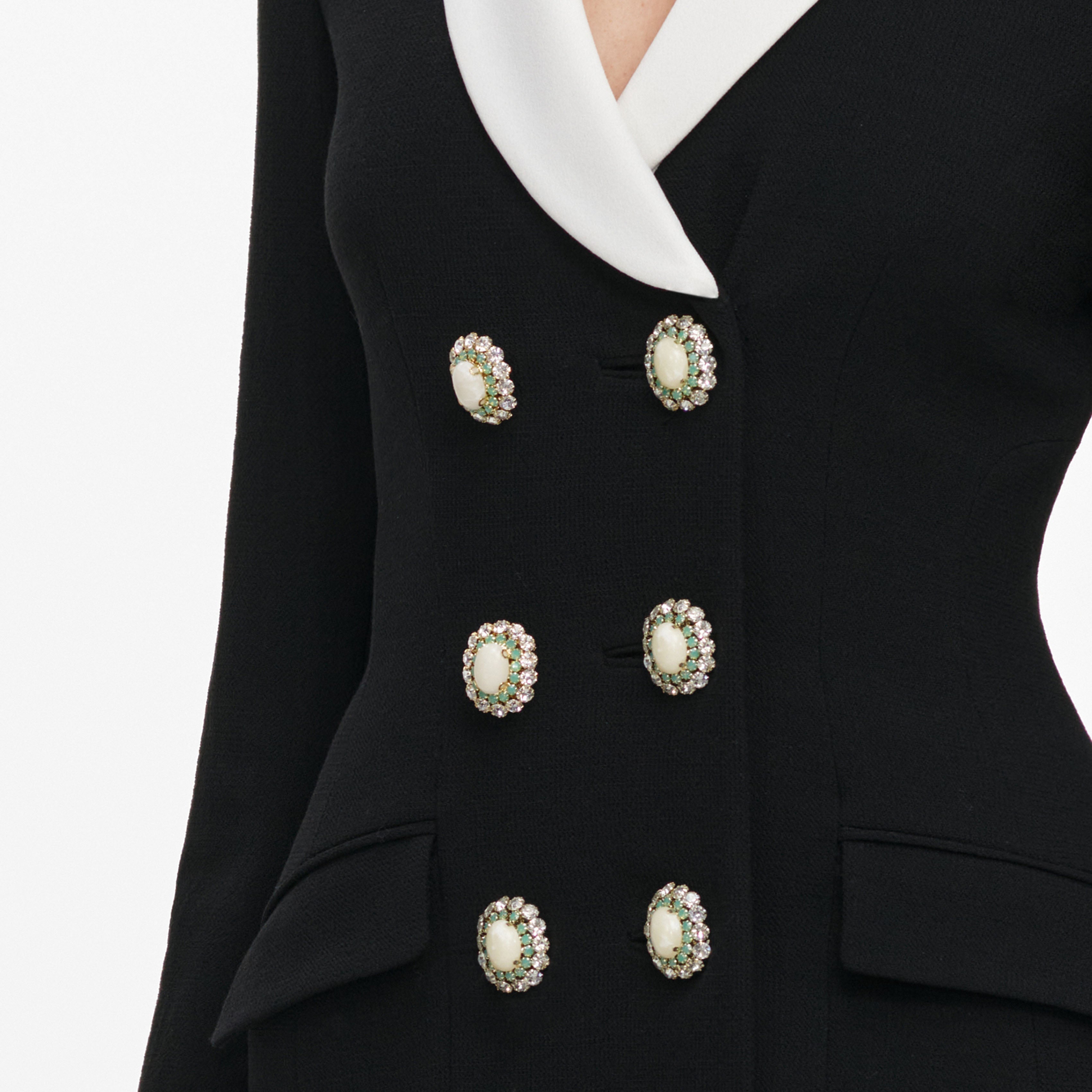 Black Tailored Blazer Mini Dress