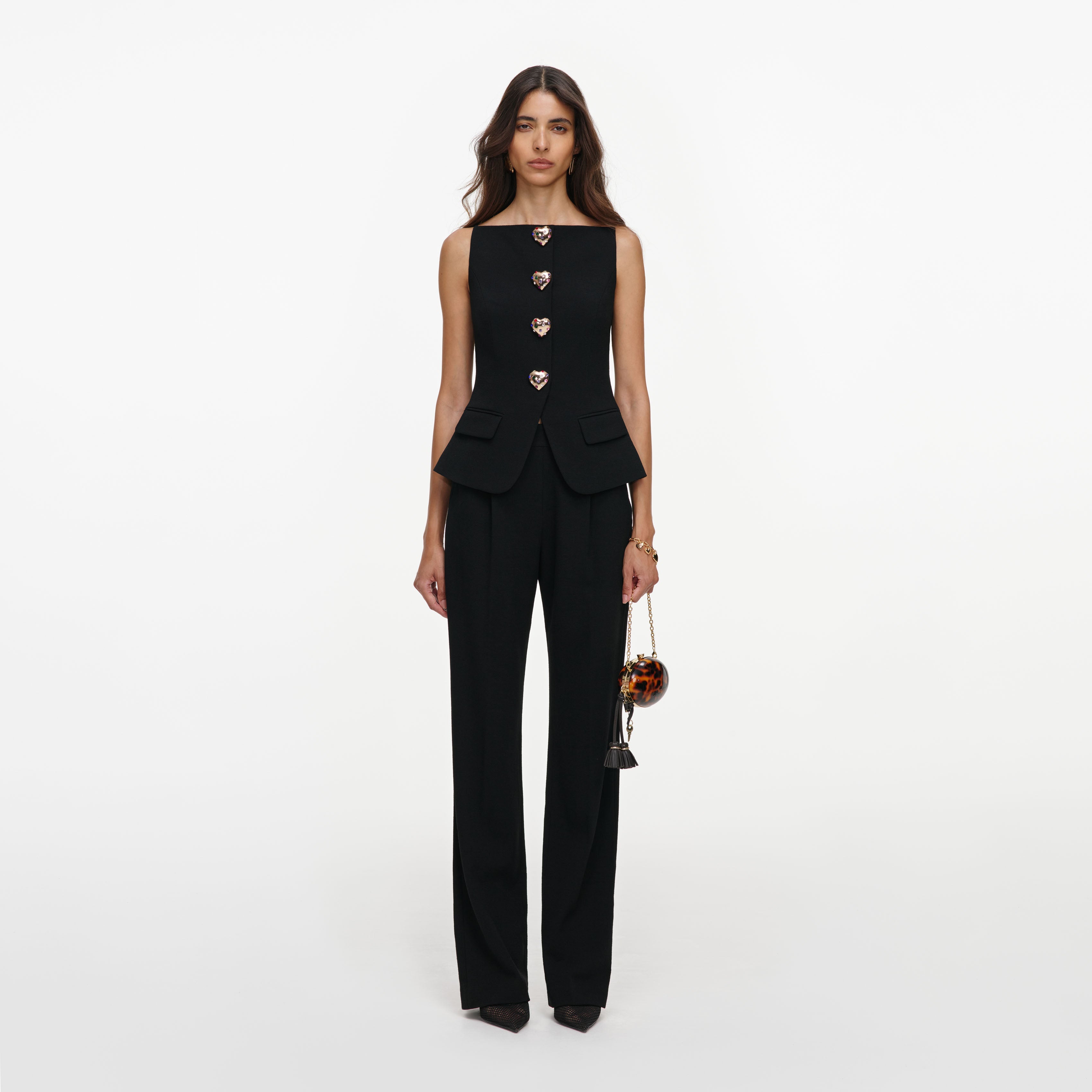 タグ付き新品　self-portrait オールインワン ブラック Women's Jumpsuits & Playsuits – self-portrait-US