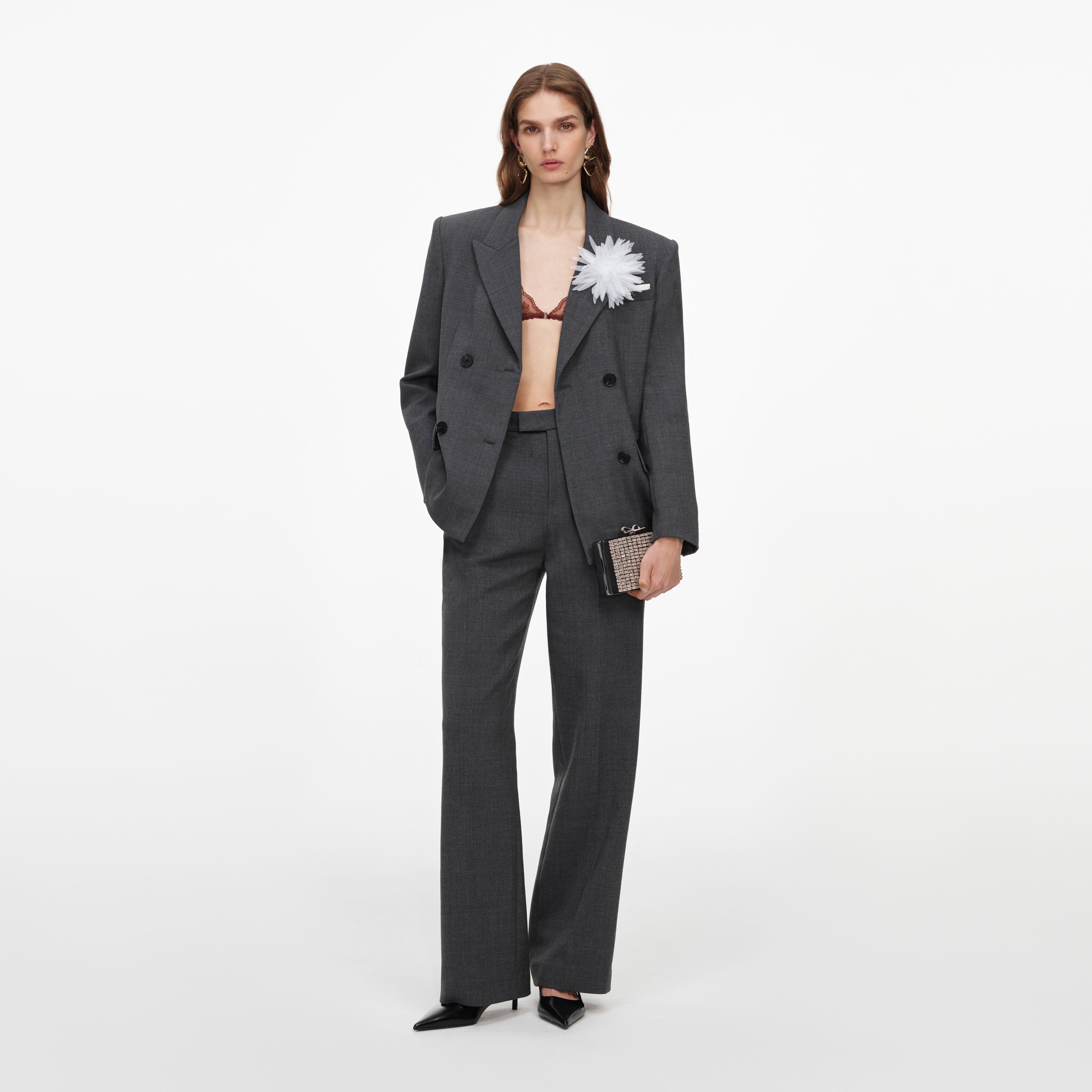 Women's Bottoms, Skirts, Trousers, Shorts – self-portrait-US