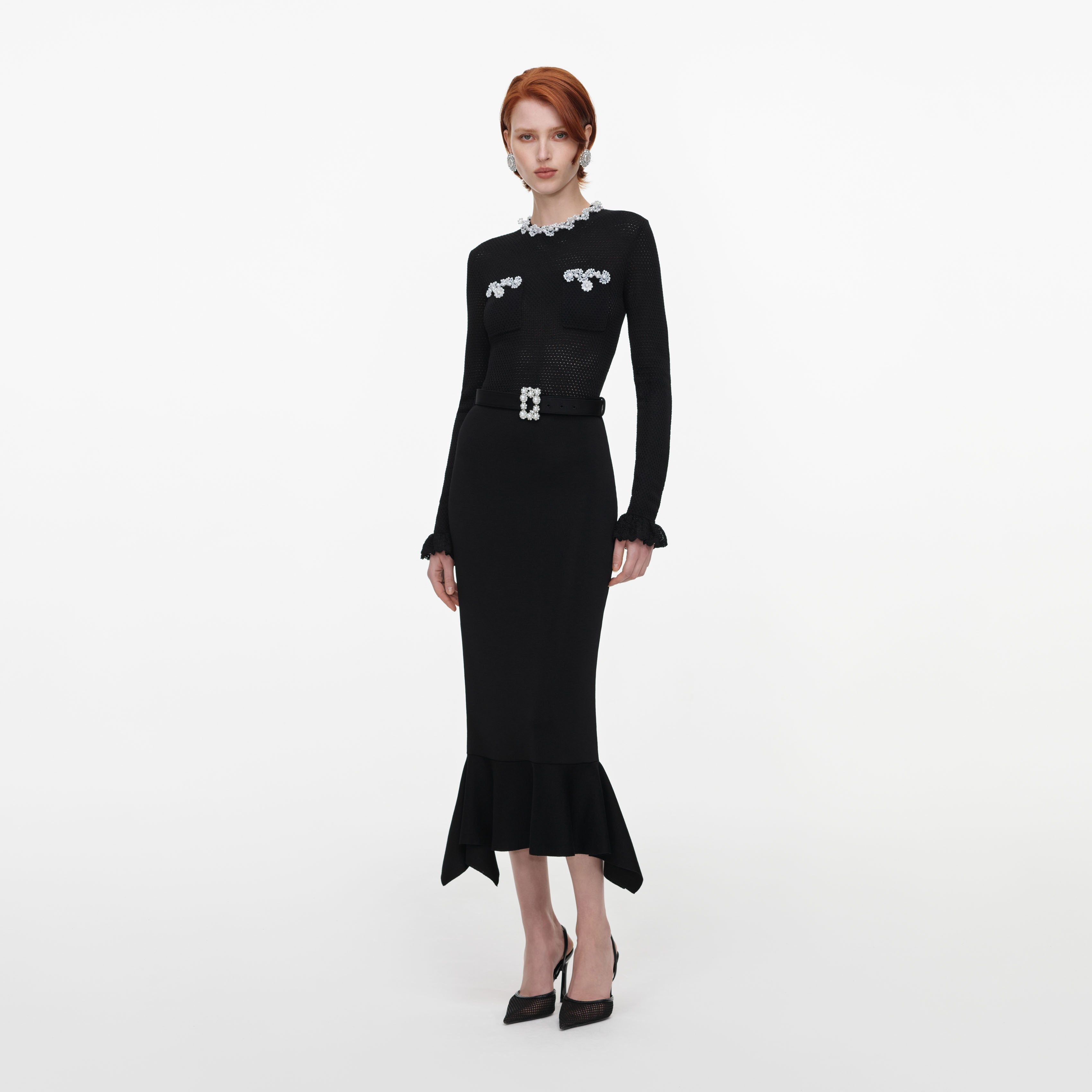 Women's Midi Dresses – self-portrait-US