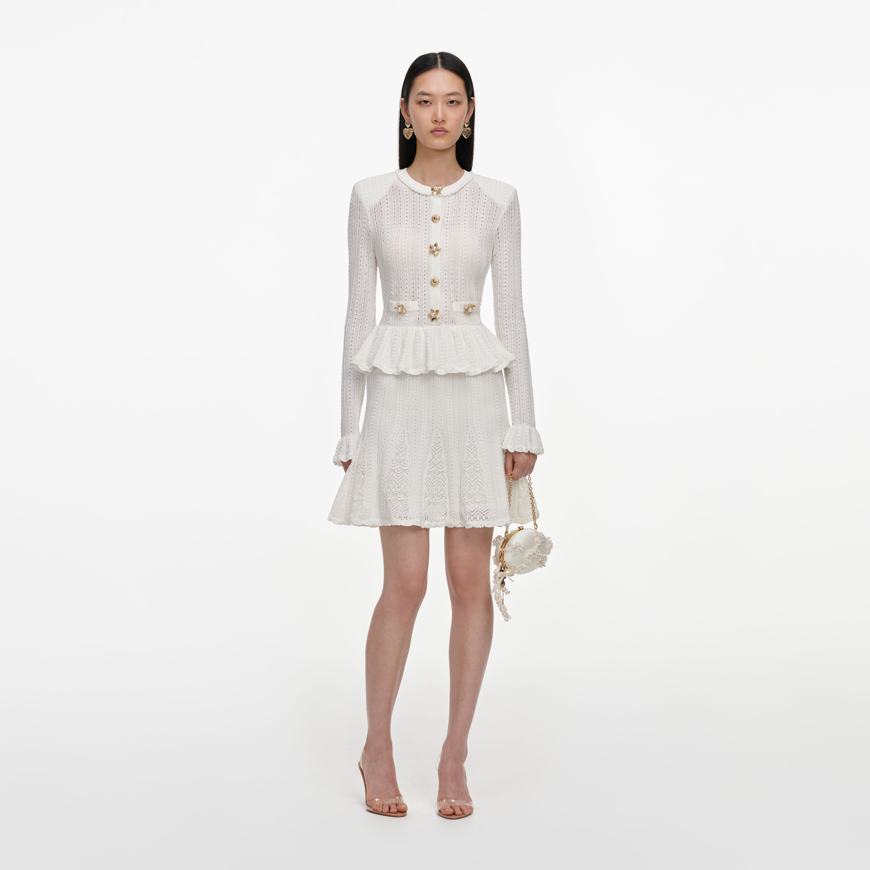 Mini Dresses | Designer Lace, Sequin, Denim & Knit | Self-Portrait